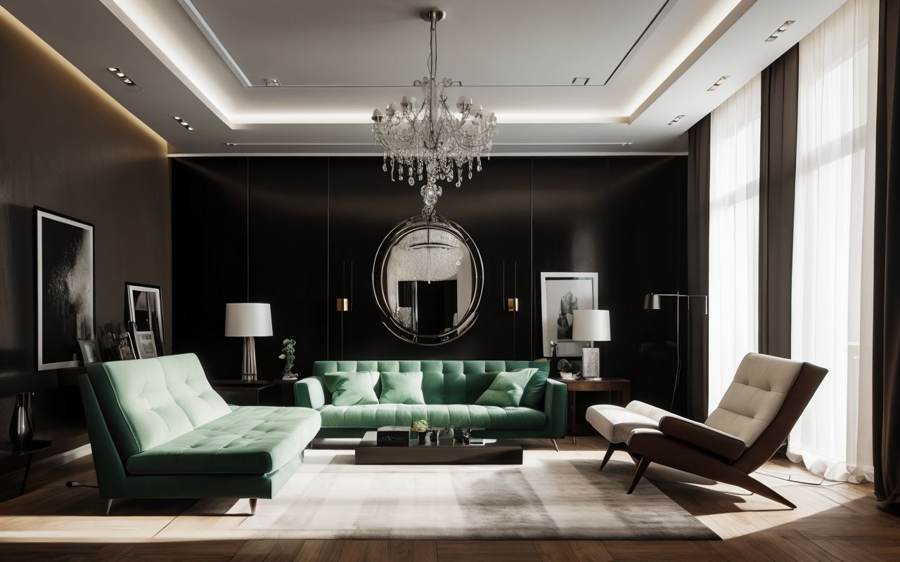 Торшеры в интерьере гостиной: правила выбора 1 Торшеры в интерьере гостиной: правила выбора